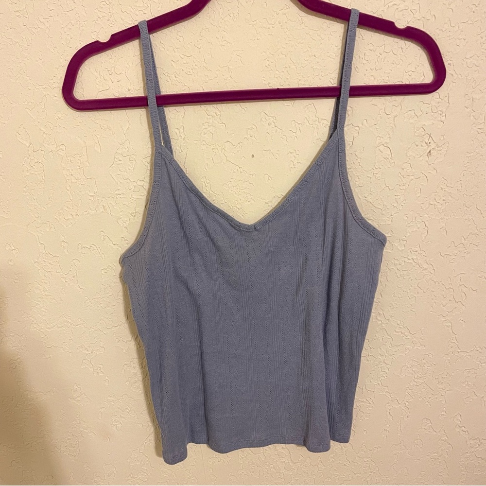 American Eagle blue tank top